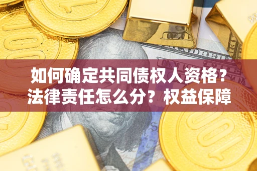 北京如何确定共同债权人资格？法律责任怎么分？权益保障技巧揭秘！