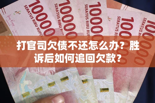 北京打官司欠债不还怎么办？胜诉后如何追回欠款？
