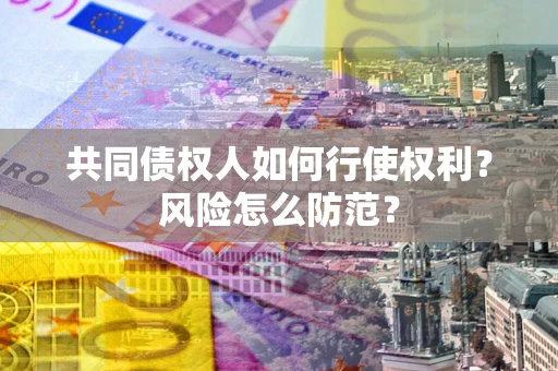 北京共同债权人如何行使权利？风险怎么防范？